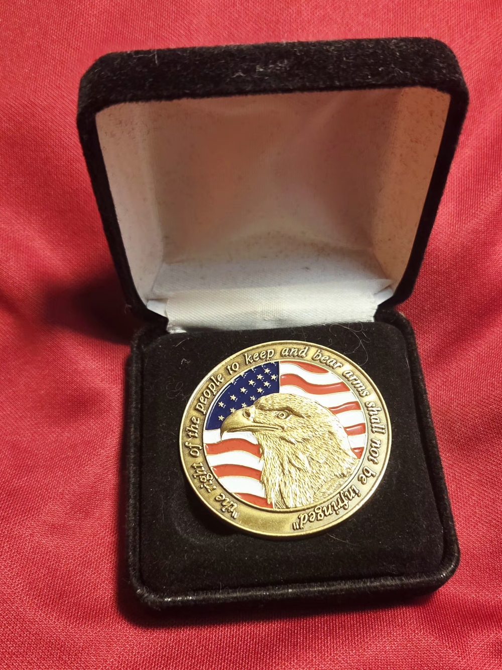 National Rifle Association Classic Collectors Token (RARE) EAGLE ON THE FLAG